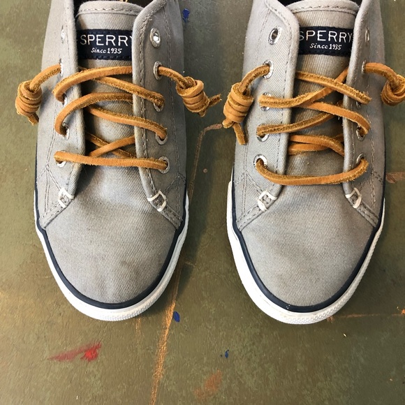 Sperry Shoes - Sperry Pier View Leather Lace Boat Sneakers 6